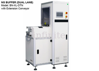 XL PCB Buffer Conveyor PLC Control, Dual Lane NG Buffer με μεταφορέα επέκτασης