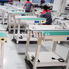 1.5 Meter Single Rail Normal Smt Pcb Conveyor 460mm Max Width Motorized Rail Width Ρυθμισμός του πλάτους του σιδηροδρόμου