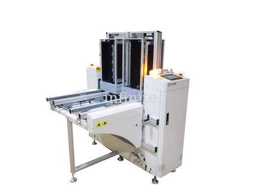M Size Dual Rail SMT Line Loader, 50*80mm Εξοπλισμός χειρισμού PCB