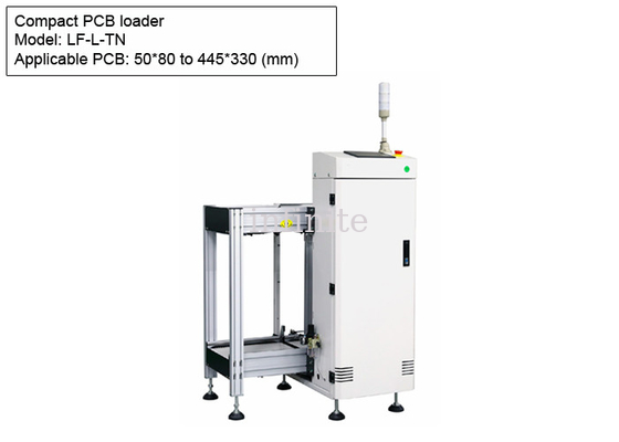 Συμπαγής εξοπλισμός χειρισμού φορτωτή PCB CE για μεγέθη PCB 445 mm X 330 mm