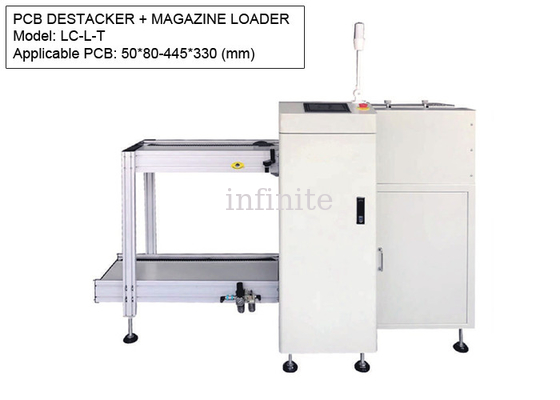 12 δευτερόλεπτα Bare Board Loader 900mm Dual Purpose SMT PCB Loader