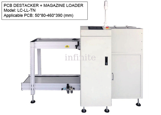 LL Size PCB Destacker Dual SMT PCB Loader για PCB πάχους 0,6mm