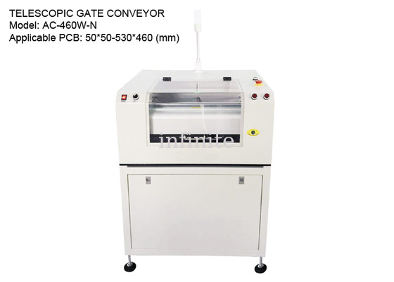 Τηλεσκοπικός μεταφορέας πύλης 20m/min για PCB 50*50 - 530*460mm