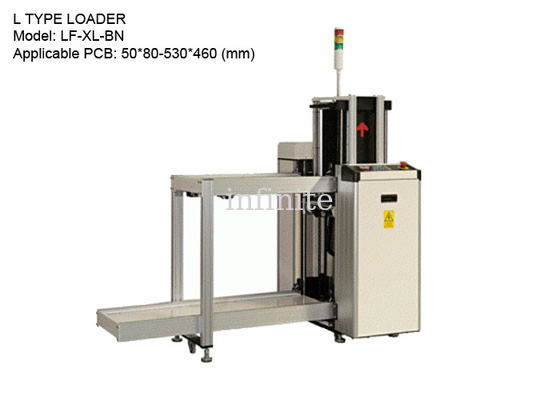 Τύπος L SMT Magazine Loader 900mm Ύψος XL Μέγεθος PCB με οθόνη αφής MCGS