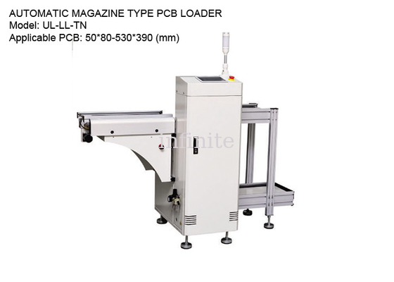 530*390mm PCB Magazine Unloader 900mm ύψος Για PCB μεγέθους LL