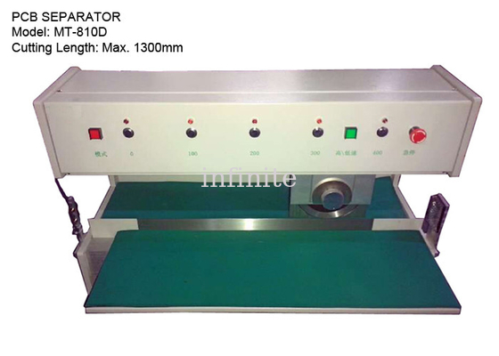 Μεταφορέας περιστροφής PCB 0,2 - 2,0 mm, Μηχάνημα κοπής πλακέτας κυκλώματος Μέγιστο μήκος 1300 mm