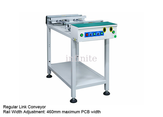 Μεταφορέας συνδέσμου PCB 350 mm μήκους 2 μέτρων Κανονικός μεταφορέας συνδέσμου INFITEK