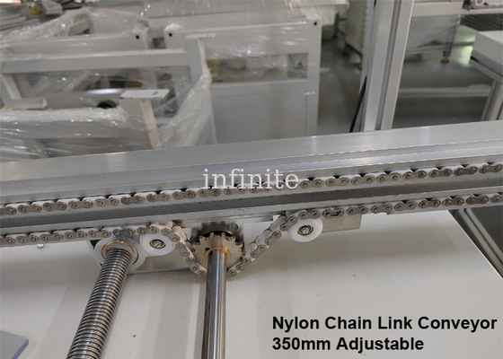 Μεταφορικοί κύλινδροι SMT Μεταφορέας 4000mm Nylon Chain PCB Link Conveyor
