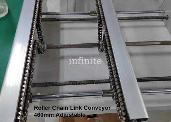 AC220V 50/60Hz Chain Roller Conveyor Systems Free Running